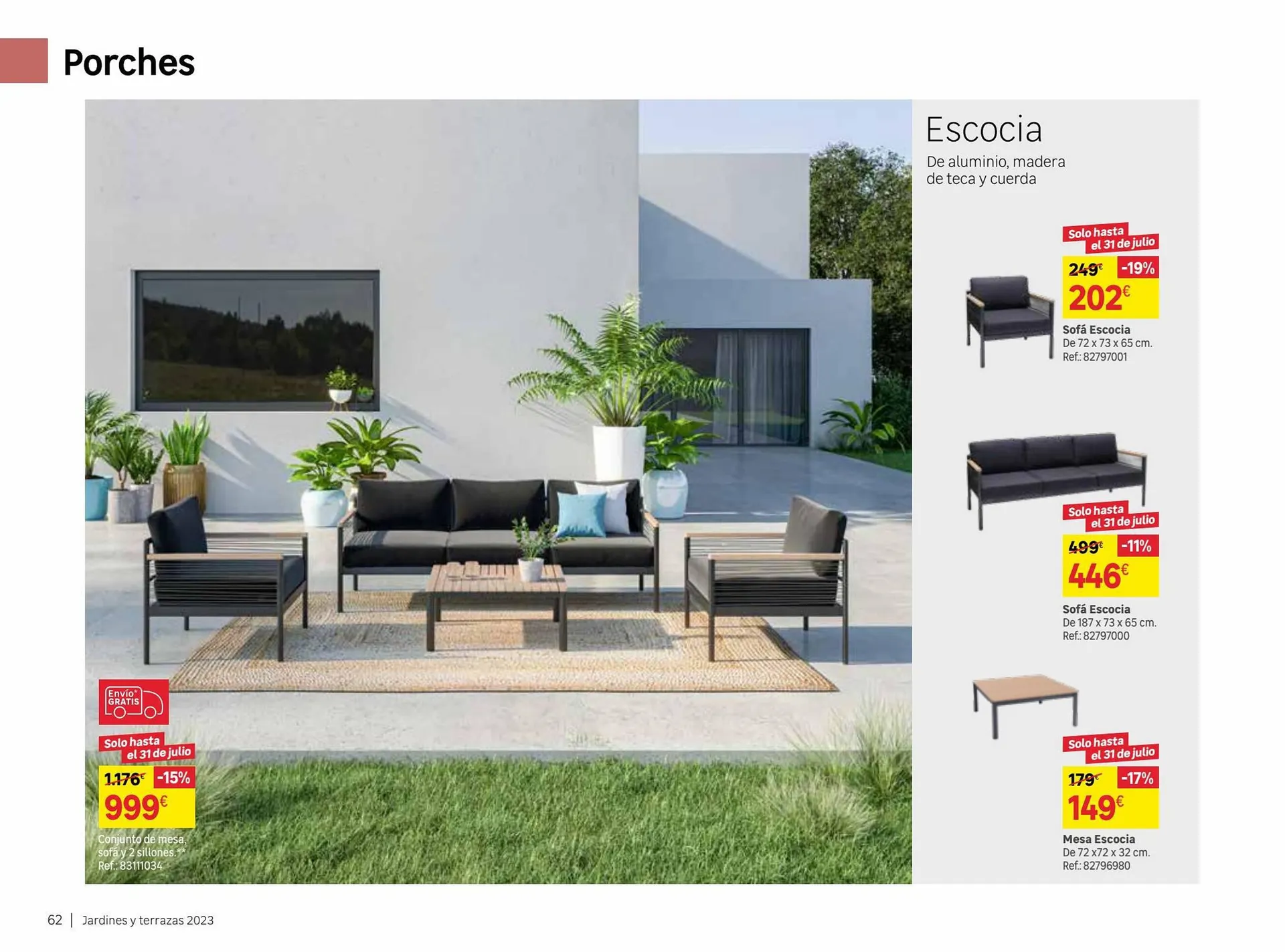 Catálogo de Folleto Leroy Merlin 9 de junio al 31 de julio 2023 - Página 62
