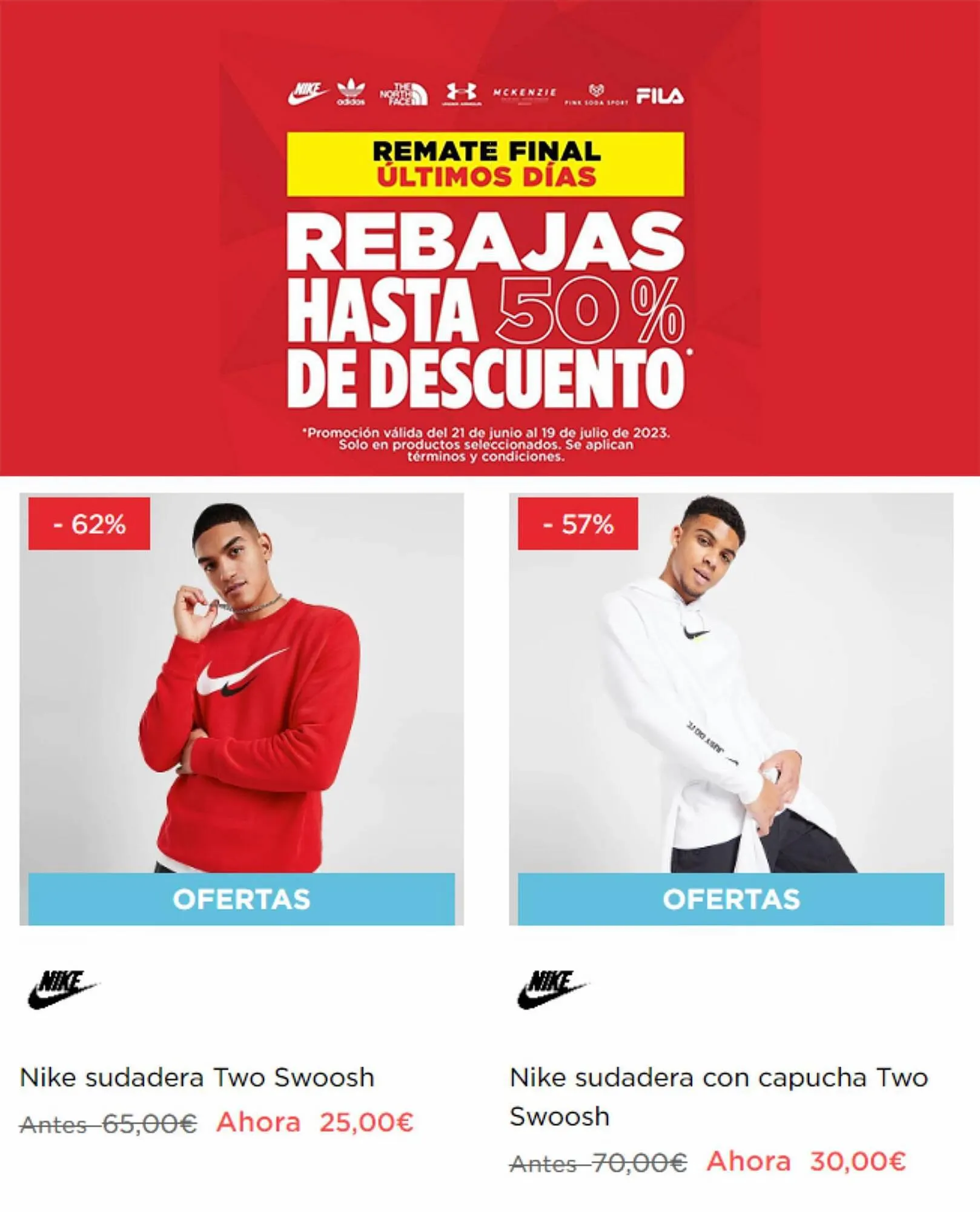 Catálogo de Folleto JD Sports 20 de julio al 3 de agosto 2023 - Página 3