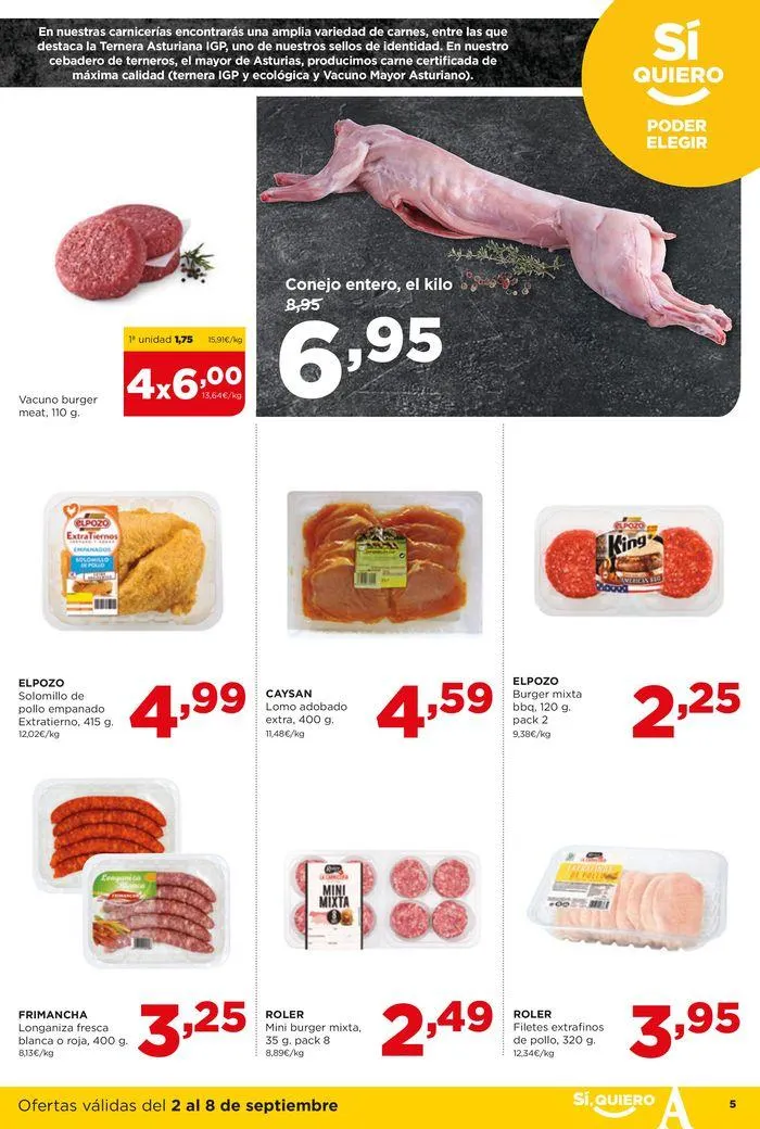 Catálogo de Catálogo Alimerka 2 de septiembre al 8 de septiembre 2024 - Página 5