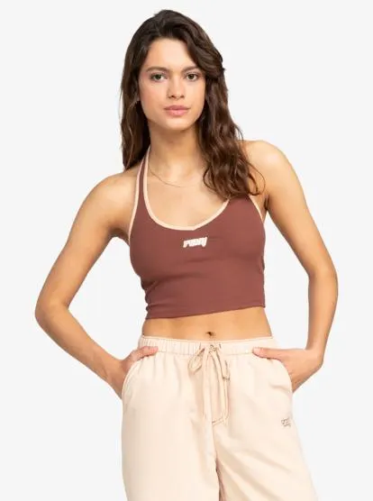 Active Collection - Top deportivo recortado para Mujer