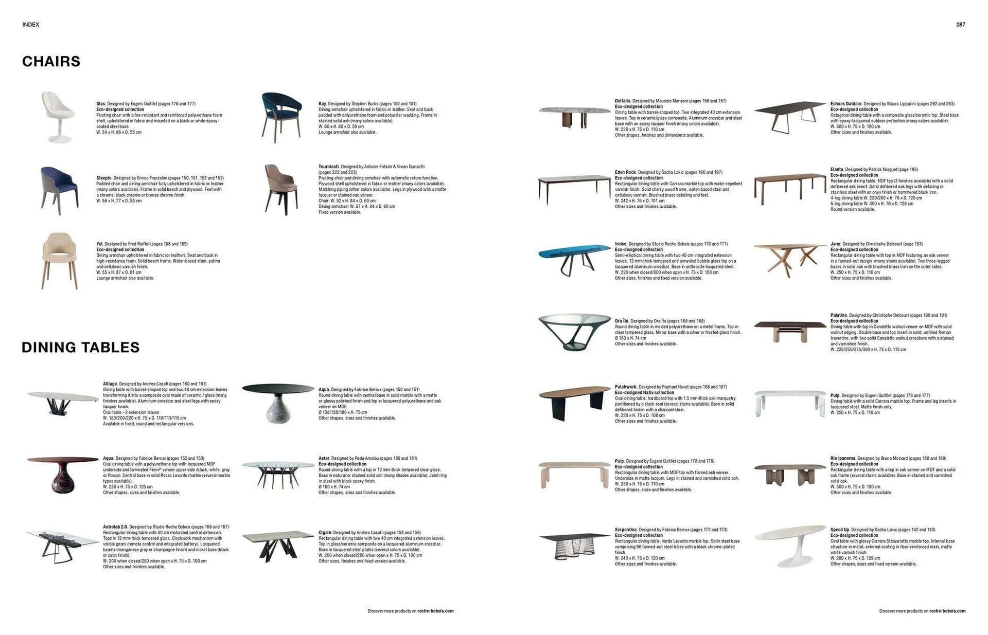 Catálogo de Catálogo Roche Bobois 13 de enero al 31 de diciembre 2026 - Página 145