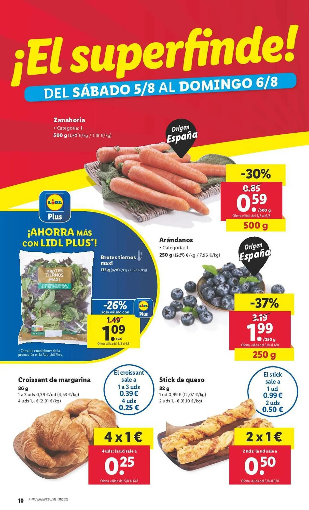 Catálogo de Folleto Lidl 3 de agosto al 9 de agosto 2023 - Página 10