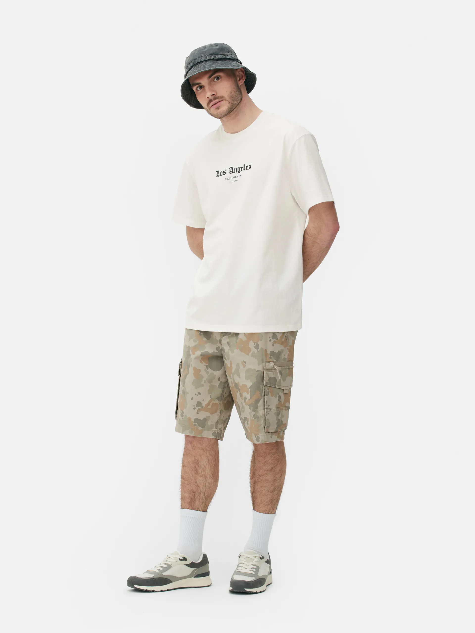 Camiseta con estampado «Los Angeles Statue»