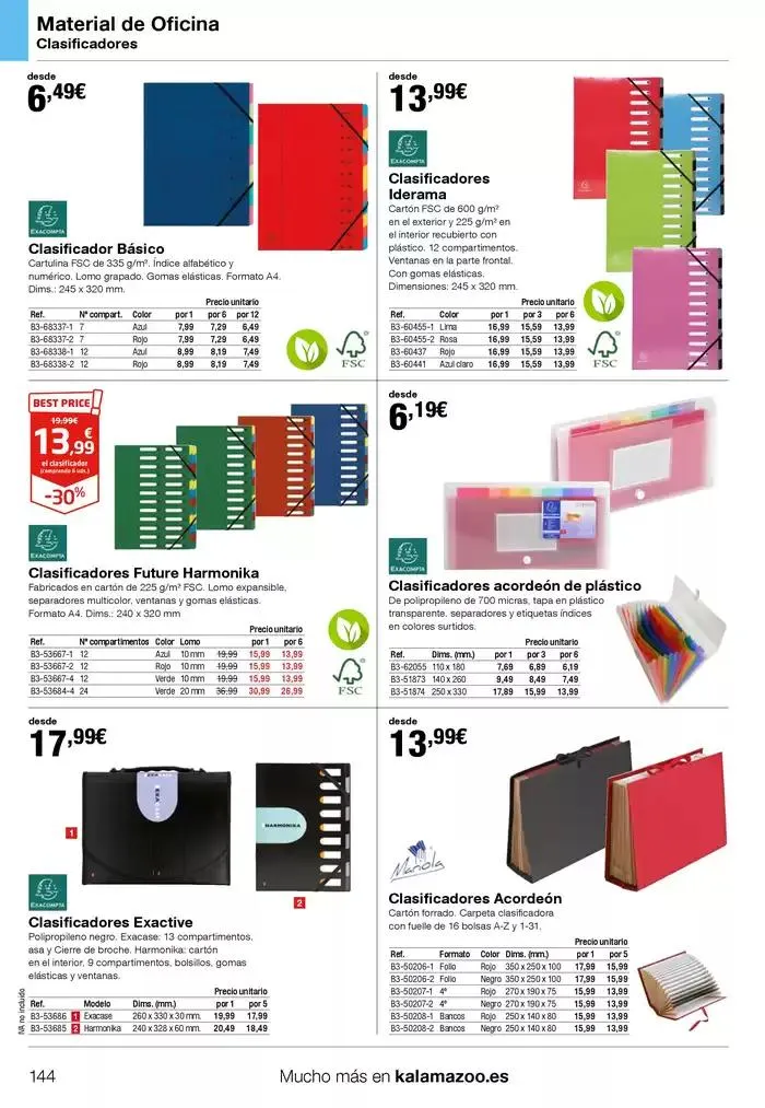 Catálogo de Staples Kalamazoo Catálogo General 9 de enero al 30 de septiembre 2025 - Página 144