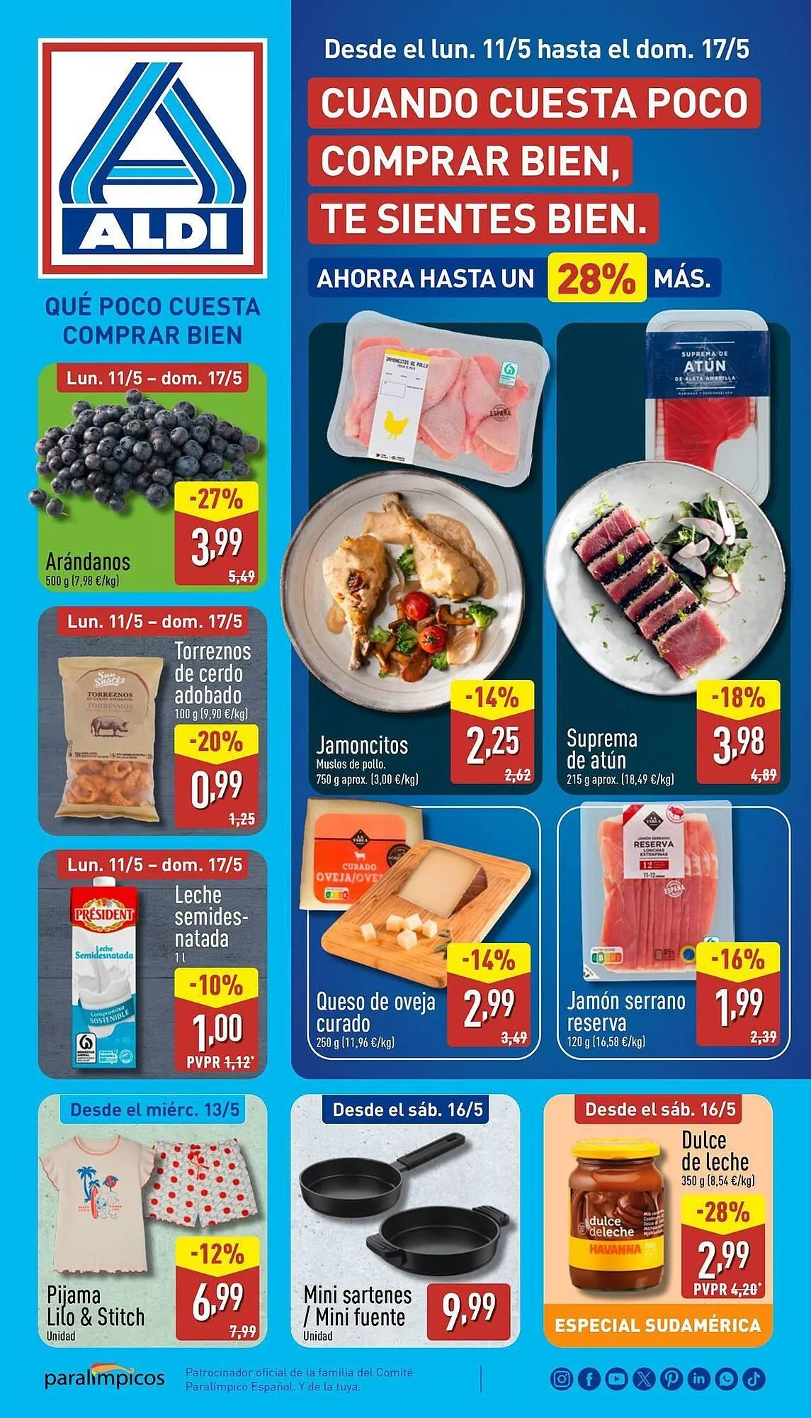 Catálogo de Folleto ALDI 11 de mayo al 17 de mayo 2026 - Página 1
