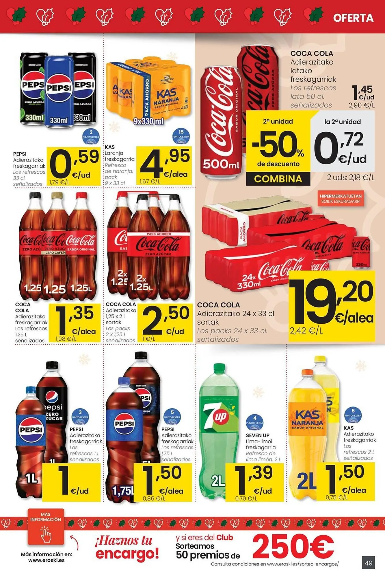 Catálogo de Folleto Eroski 18 de diciembre al 31 de diciembre 2025 - Página 49