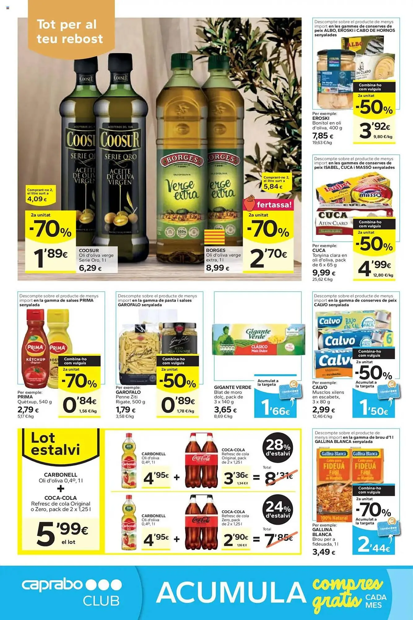 Catálogo de Folleto Caprabo 31 de julio al 13 de agosto 2025 - Página 12