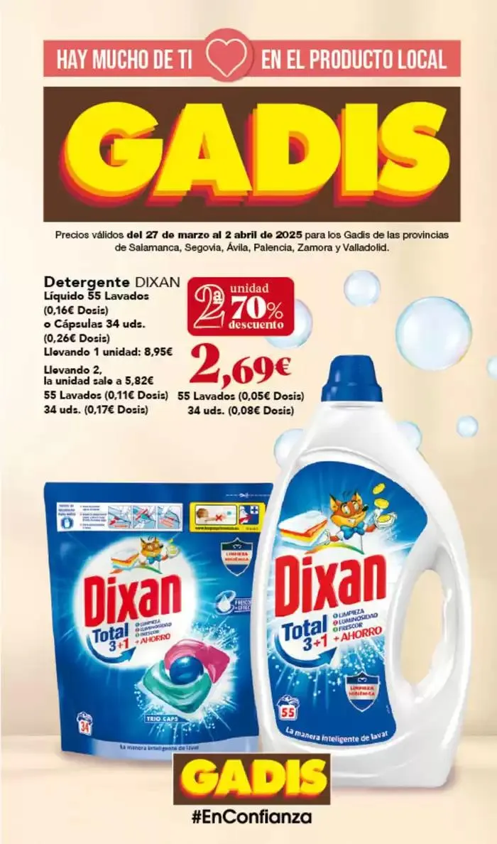 Precios válidos del 27 de marzo al 2 abril - 1