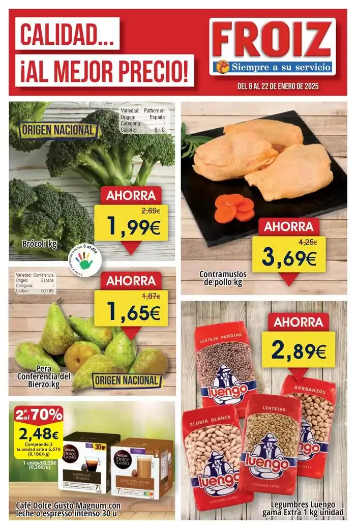 Catálogo de Súper FROIZ 8 de enero al 22 de enero 2025 - Página 1