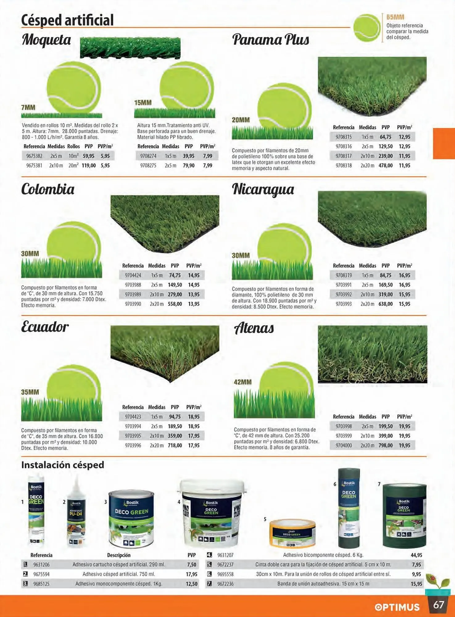 Catálogo de Folleto Optimus 27 de marzo al 31 de agosto 2023 - Página 67