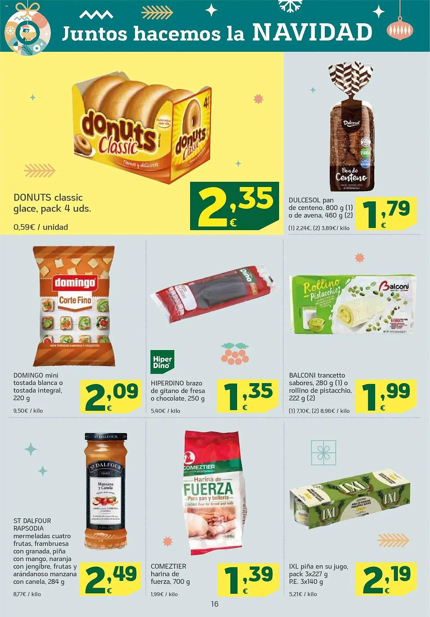 Catálogo de Folleto HiperDino 25 de noviembre al 3 de diciembre 2025 - Página 16
