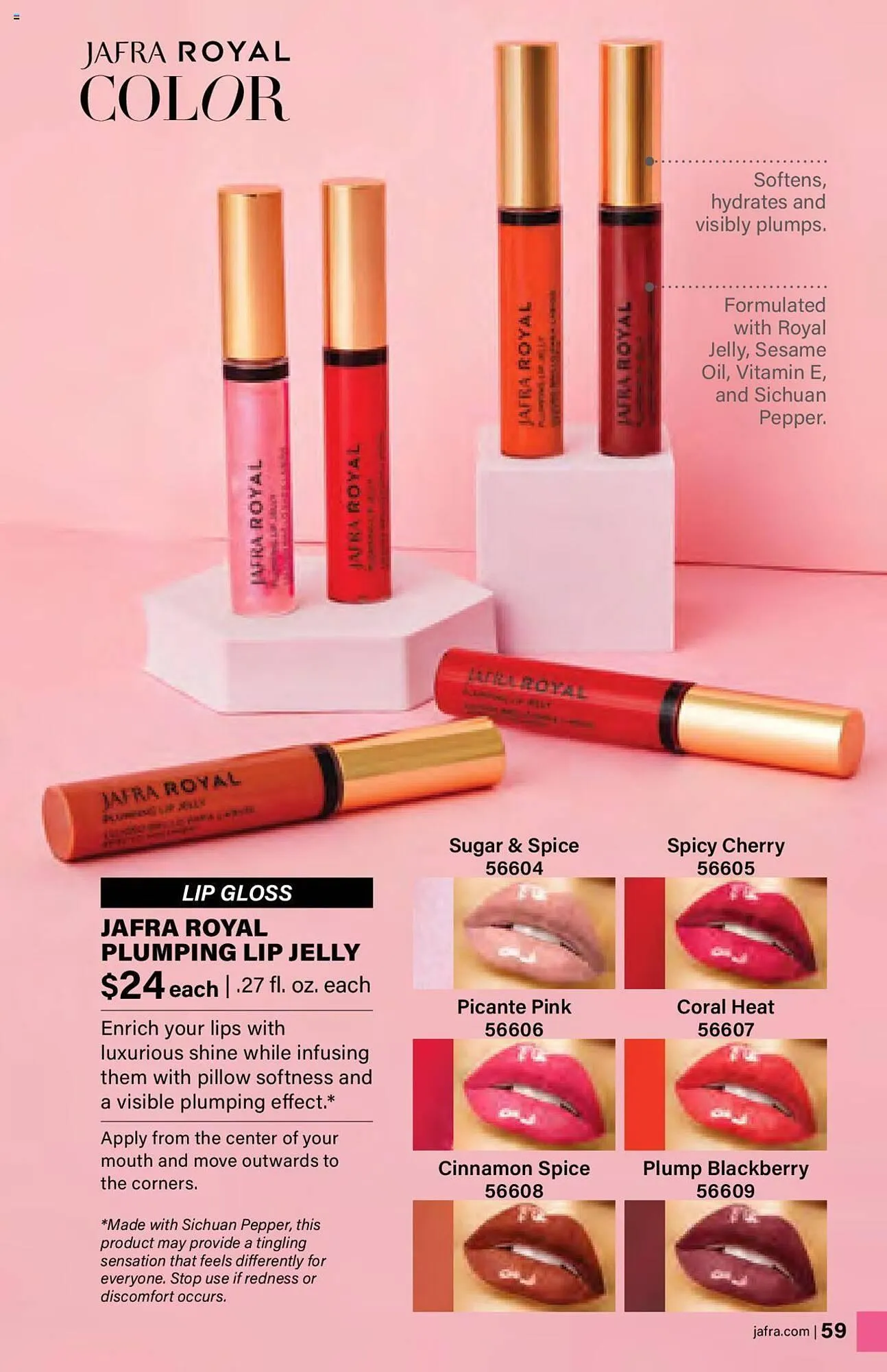 Catálogo de Folleto JAFRA 1 de agosto al 31 de diciembre 2024 - Página 59