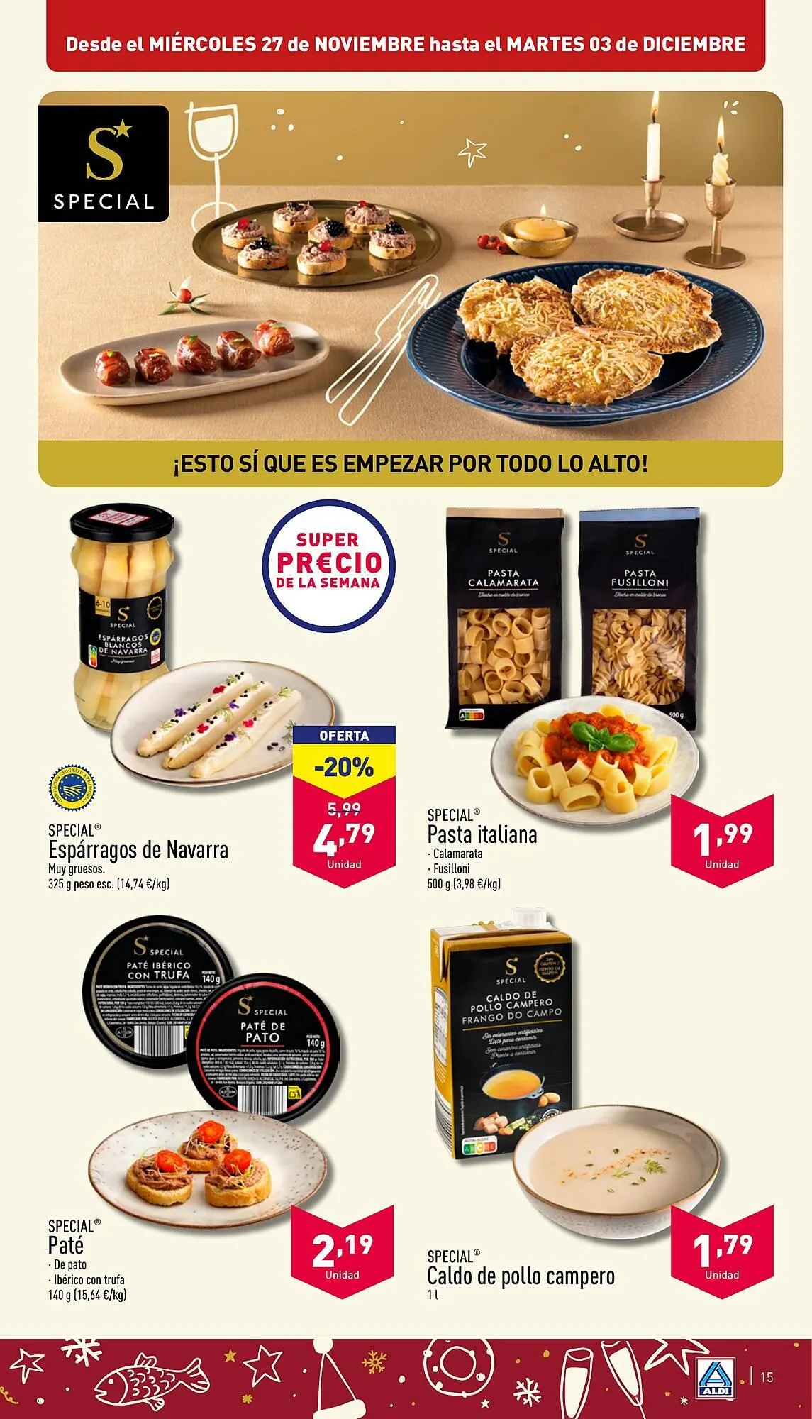 Catálogo de Folleto ALDI 27 de noviembre al 3 de diciembre 2024 - Página 15