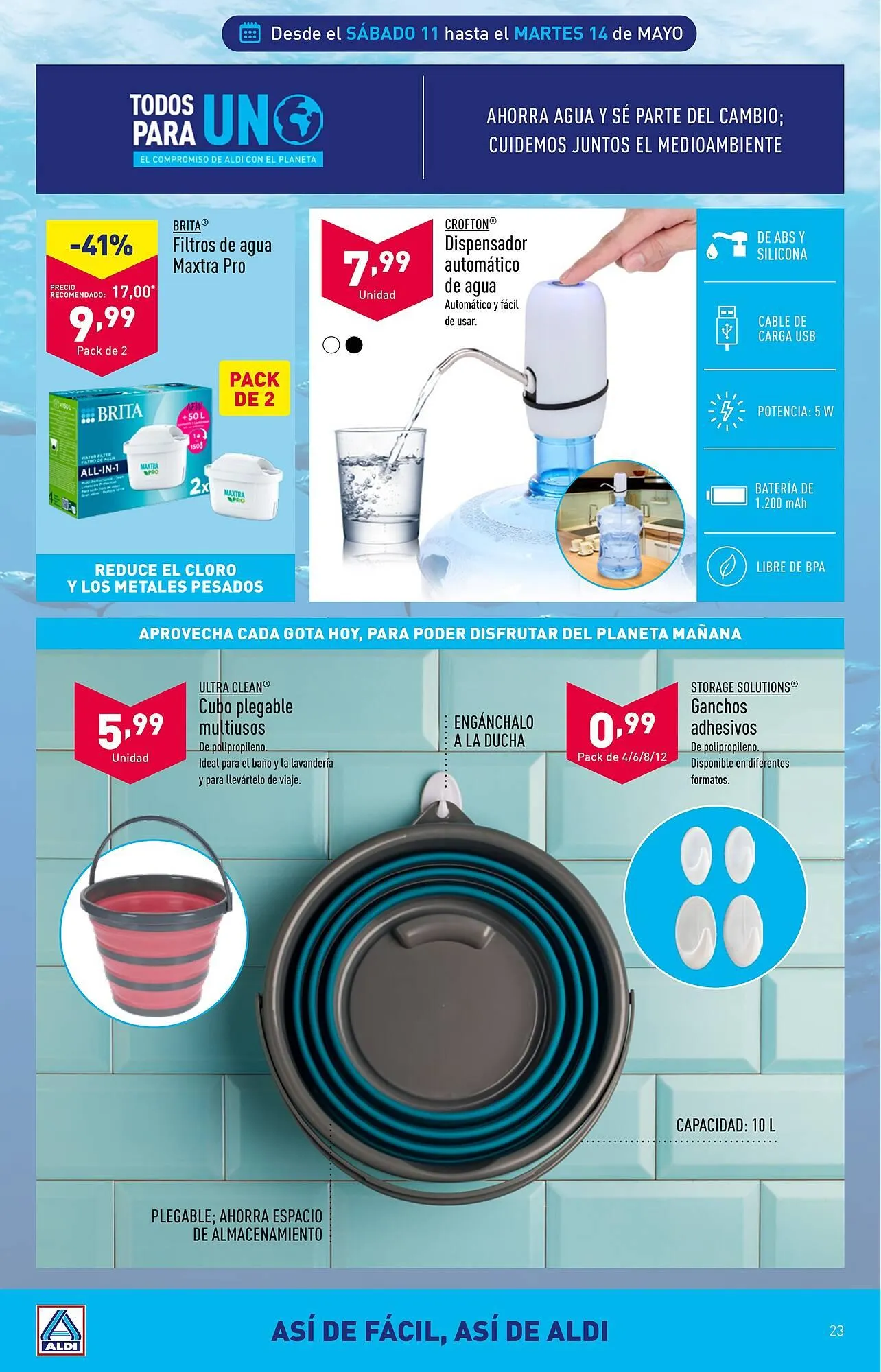 Catálogo de Folleto ALDI 8 de mayo al 14 de mayo 2024 - Página 23