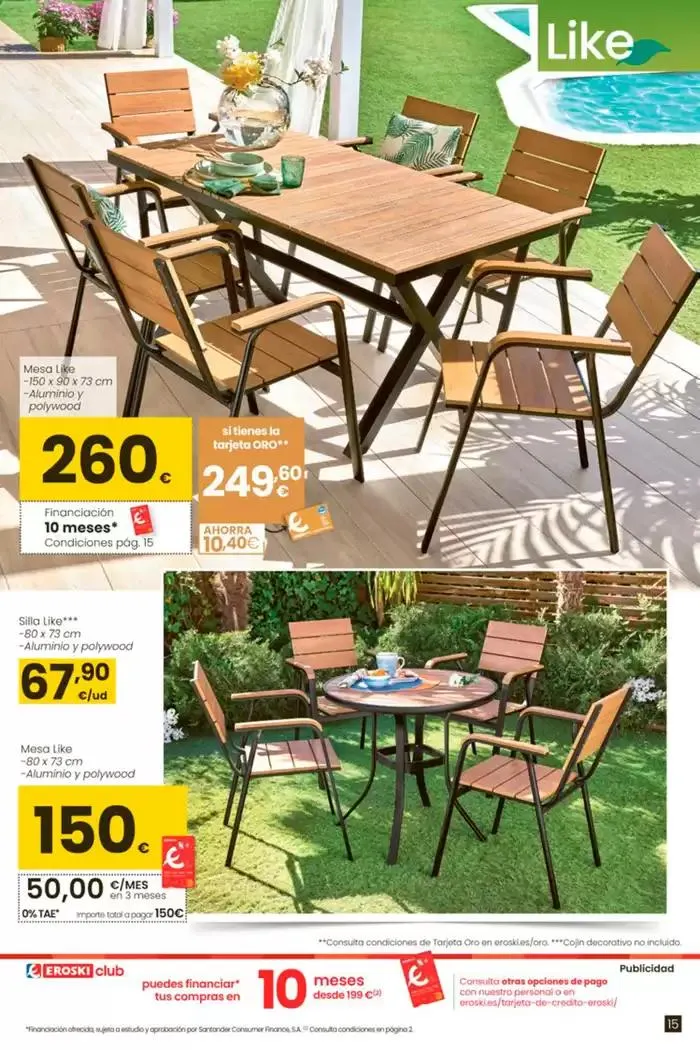 Catálogo de Terraza y Jardín 2 de mayo al 28 de mayo 2025 - Página 15