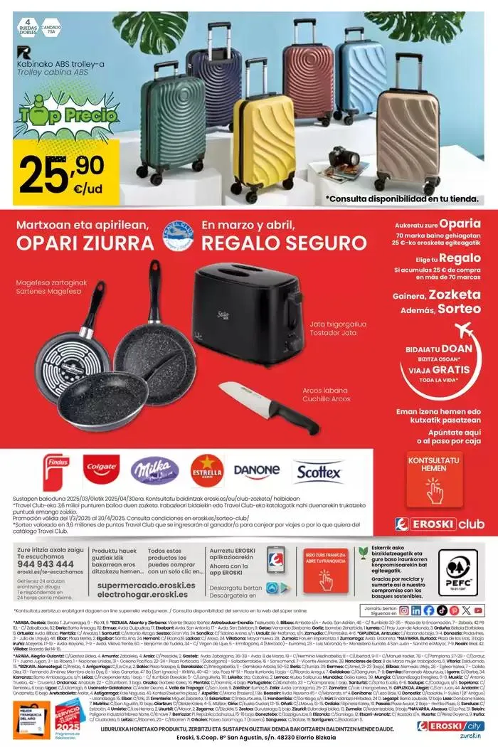 Catálogo de Prezio merkeagoa SUPERMERKATUAK EROSKI  27 de marzo al 8 de abril 2025 - Página 12