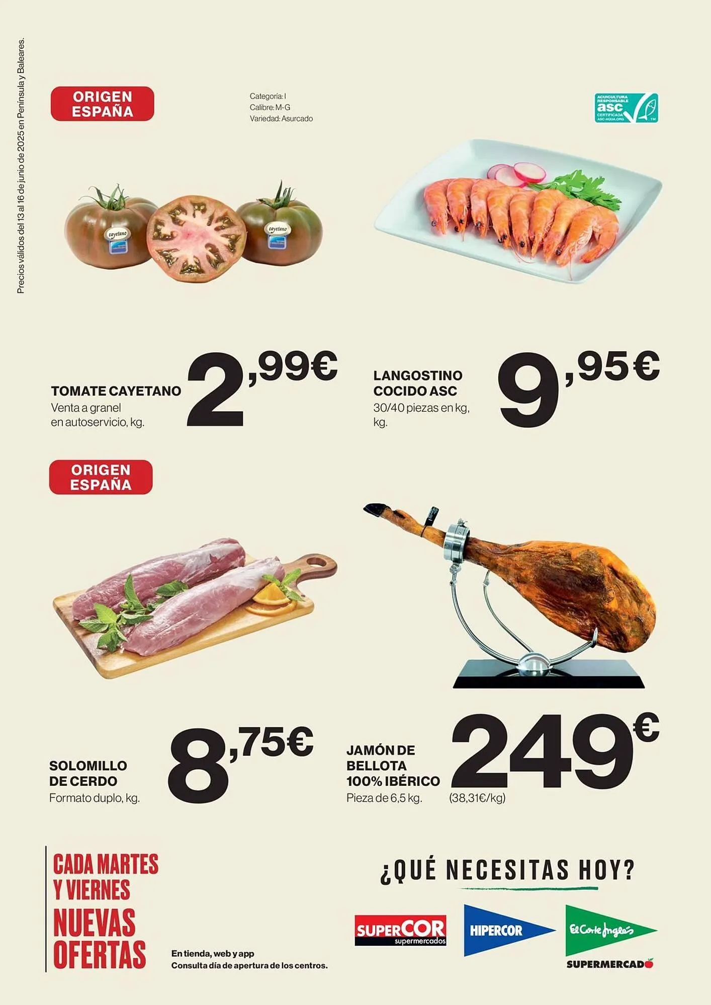 Catálogo de Folleto Supercor 13 de junio al 16 de junio 2025 - Página 2