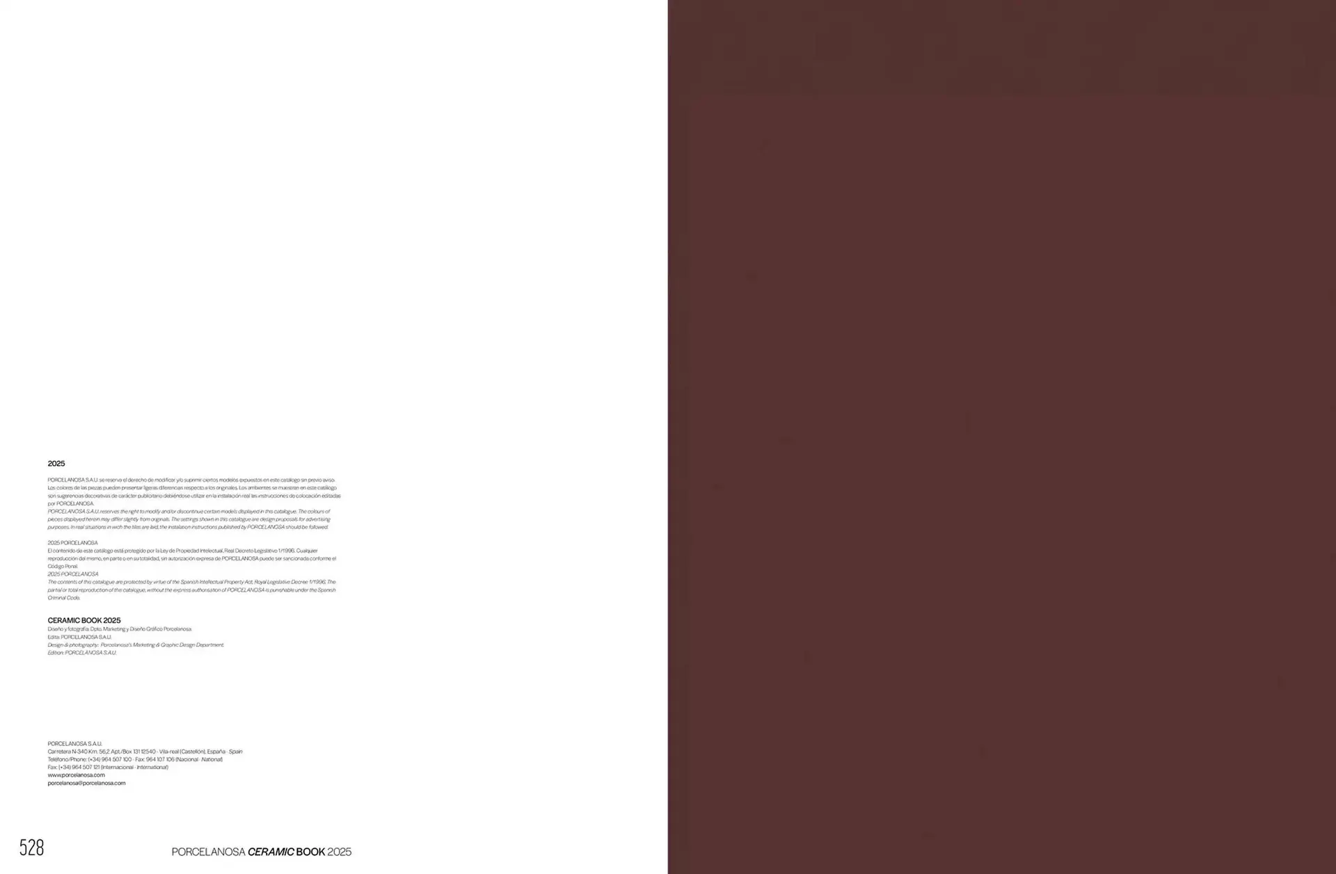 Catálogo de Folleto Porcelanosa 6 de febrero al 31 de diciembre 2025 - Página 266