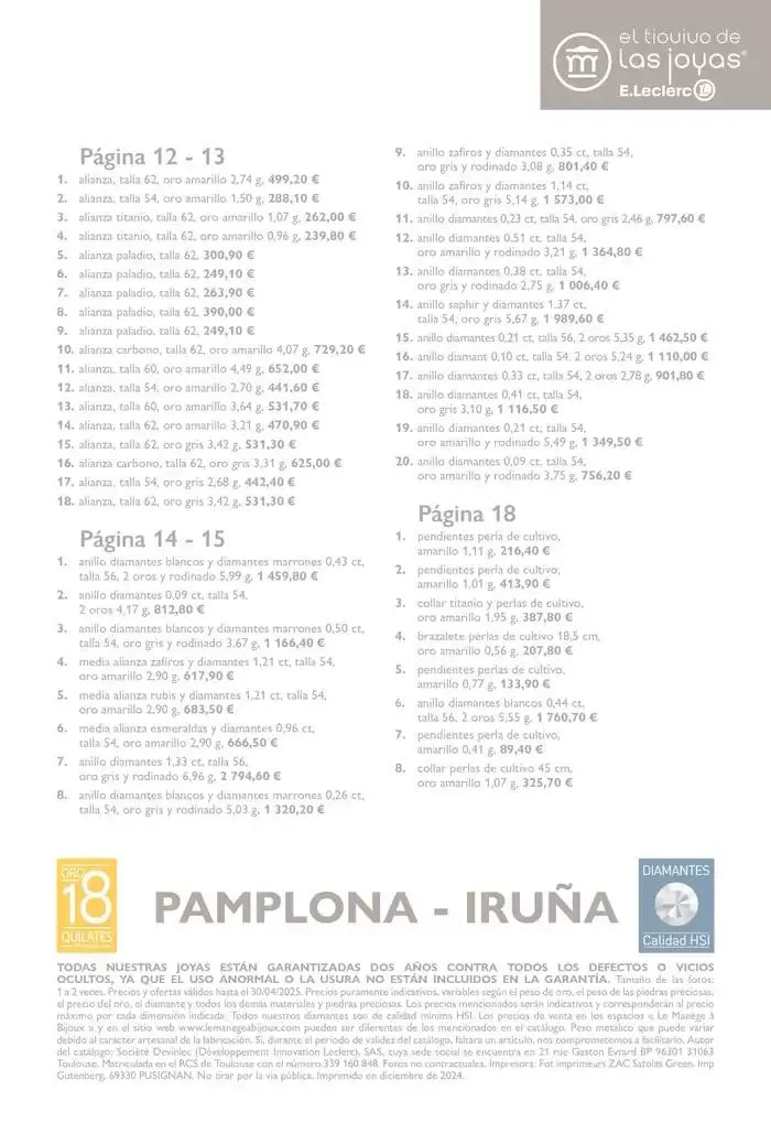 Catálogo de TIOVIVO -ESPECIAL BODAS 26 de febrero al 30 de abril 2025 - Página 18