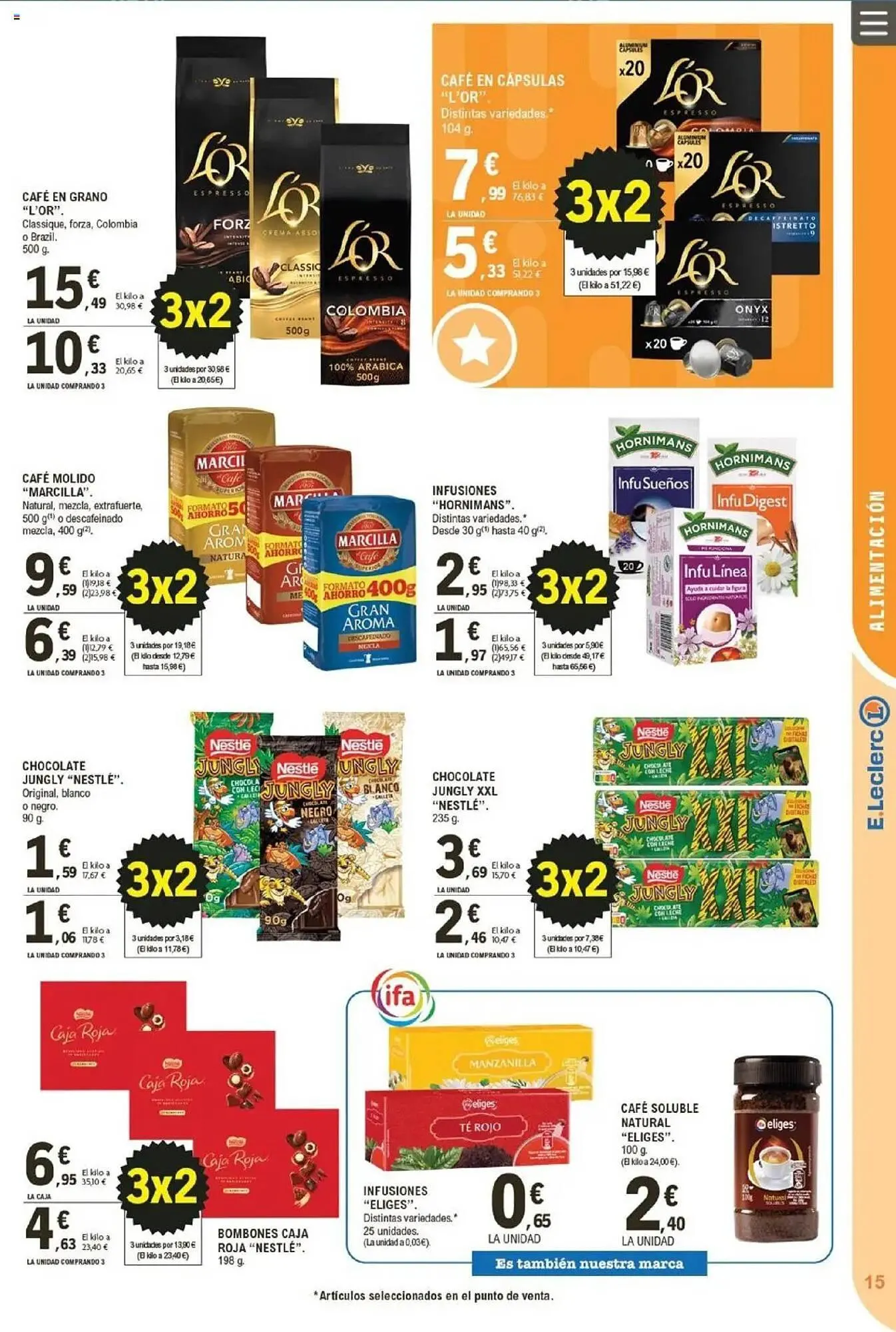Catálogo de Catálogo E.Leclerc 22 de octubre al 2 de noviembre 2025 - Página 15