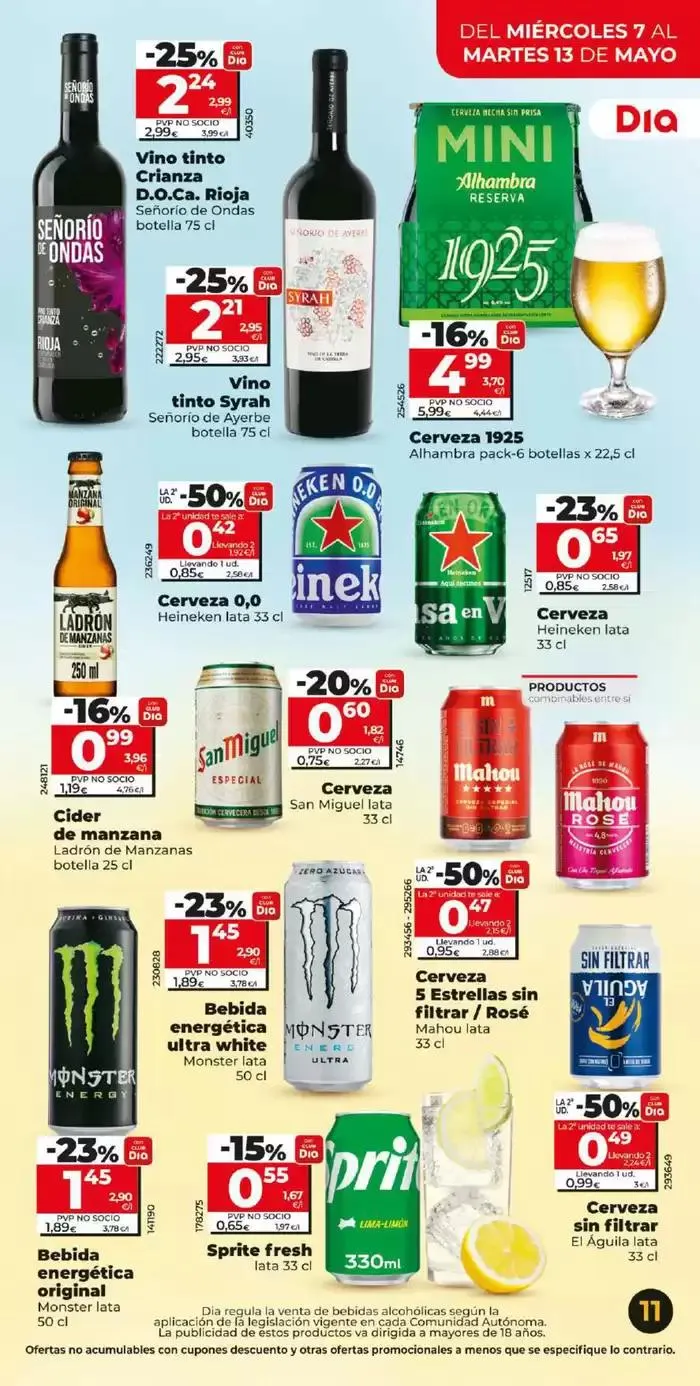 Catálogo de Nueva Gama DIA Dia del 7 al 13 de mayo 7 de mayo al 13 de mayo 2025 - Página 11