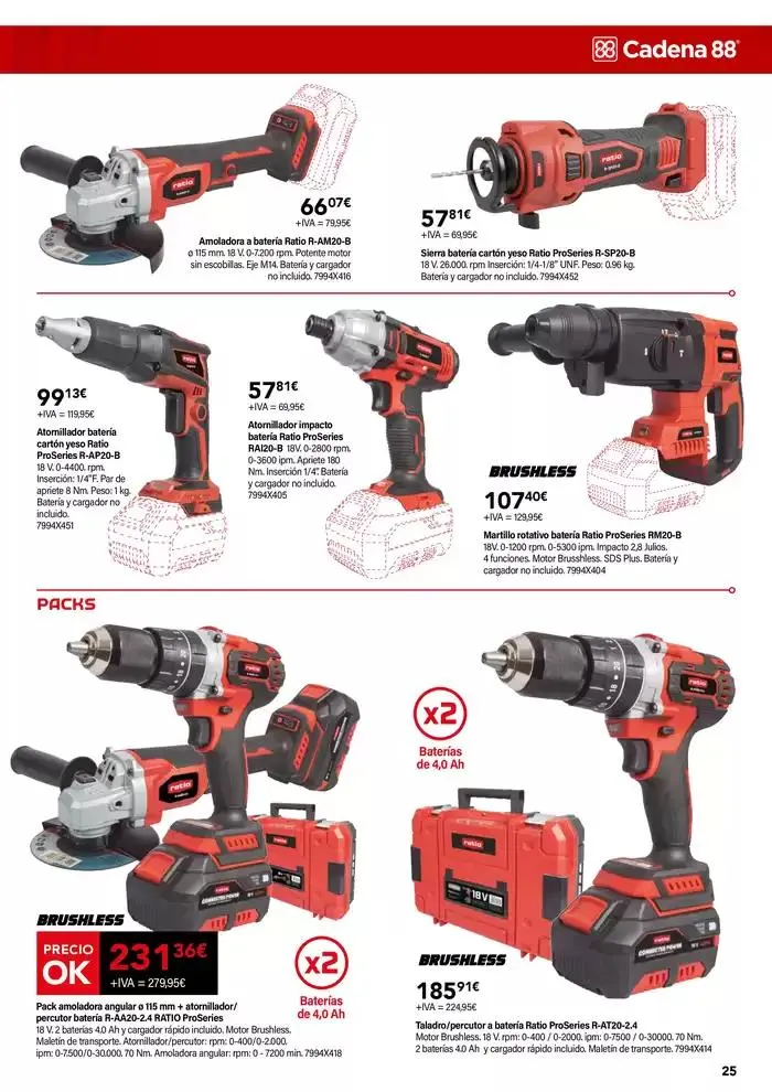 Catálogo de La mayor red de ferreterías y suministros del país 7 de abril al 31 de diciembre 2025 - Página 25