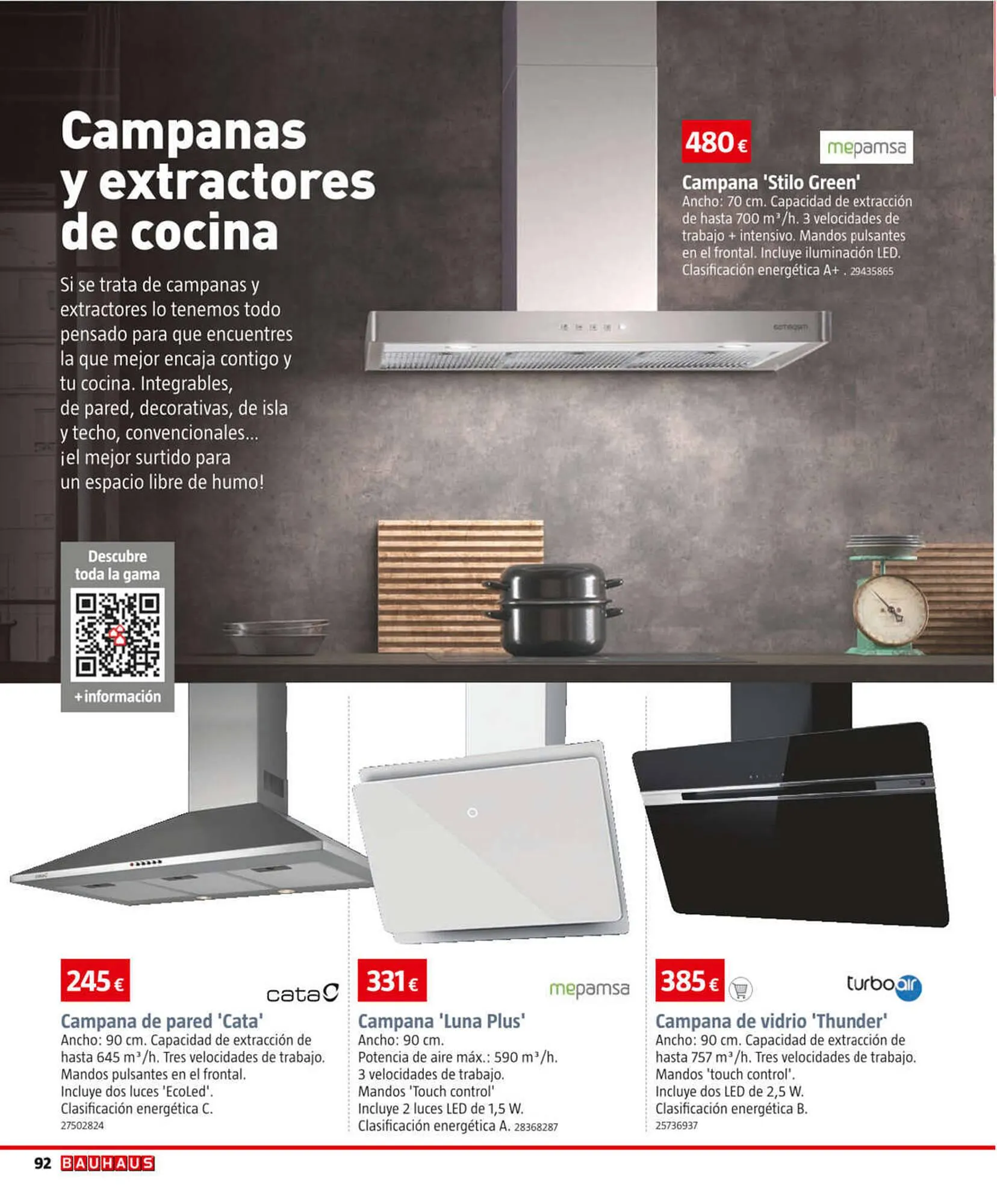 Catálogo de Folleto Bauhaus 26 de enero al 31 de diciembre 2023 - Página 92