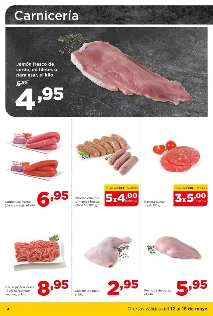 Catálogo de Ofertas válidas en nuestras tiendas físicas de Castilla y León y Galicia del 12 al 18 de mayo 13 de mayo al 18 de mayo 2025 - Página 4