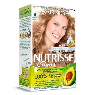 Tinte rubio claro nº8 Nutrisse caja 1 unidad