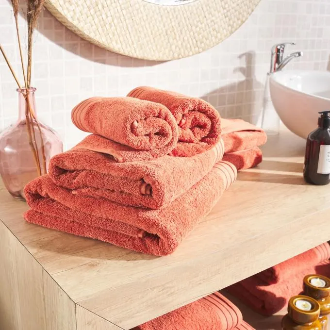 Toalla algodón cardado - Basic LMQ Caldera