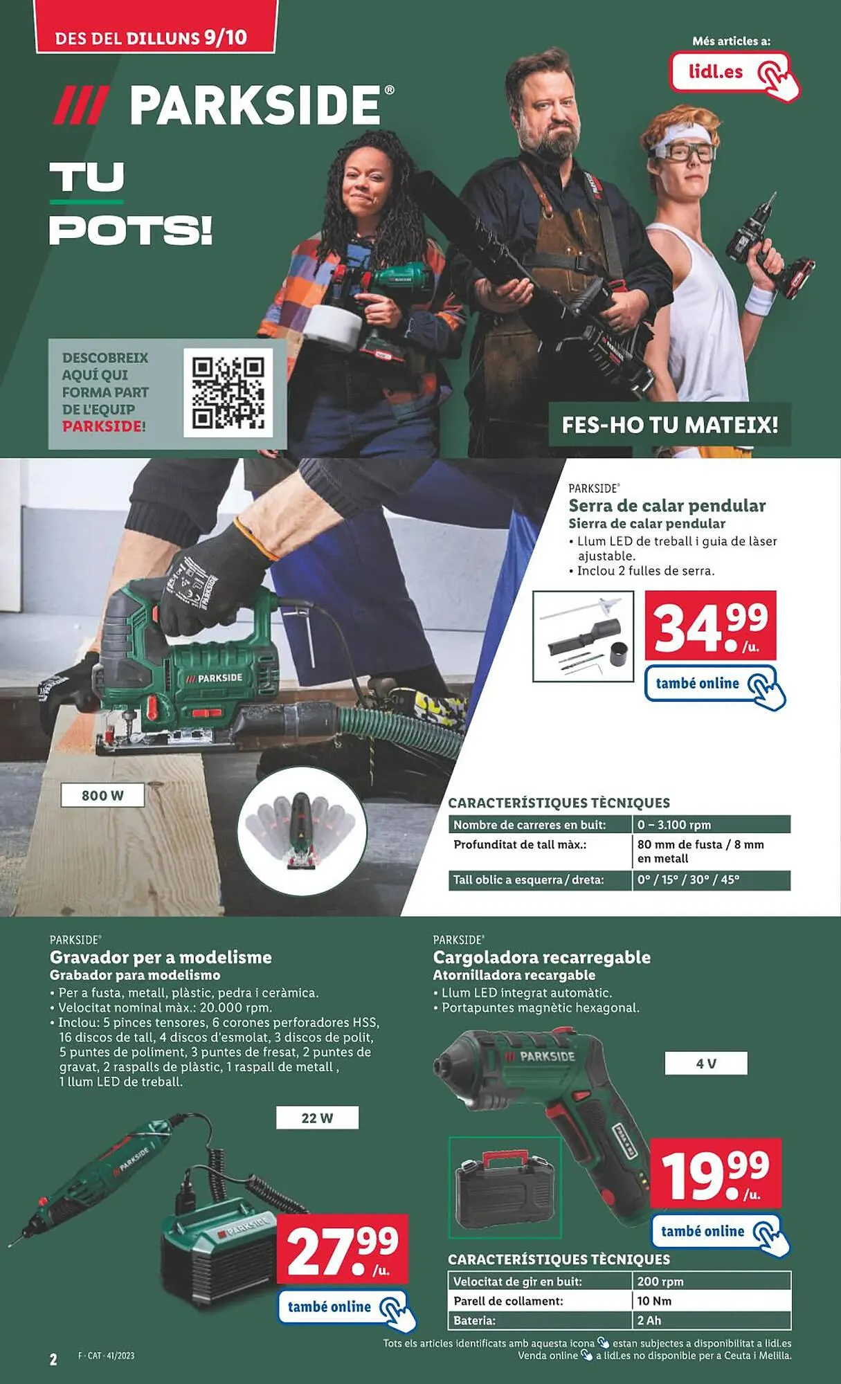 Catálogo de Folleto Lidl 2 de octubre al 16 de octubre 2023 - Página 2