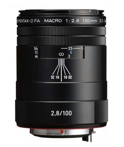Pentax 100mm f2.8 FA D HD ED AW Macro