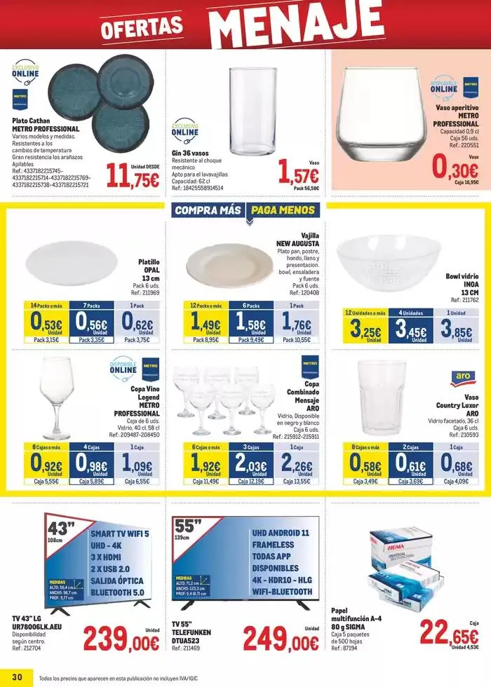 Catálogo de Makro Precios Centro 4 de marzo al 6 de abril 2025 - Página 30