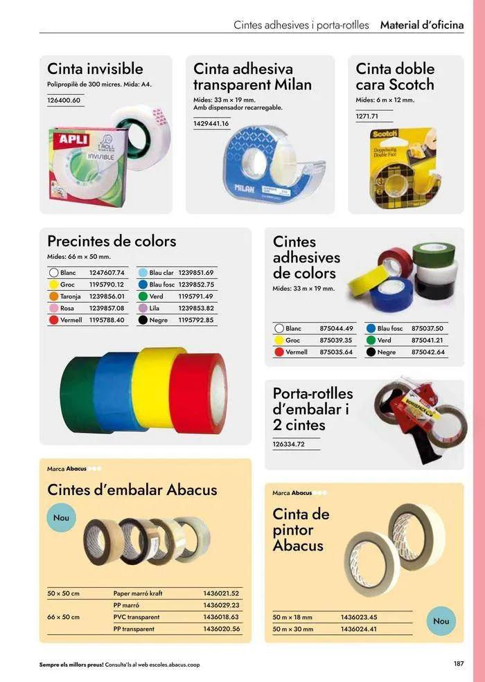 Catálogo de Catàleg Escolar 24-25 Abacus cat 19 de junio al 31 de marzo 2025 - Página 98