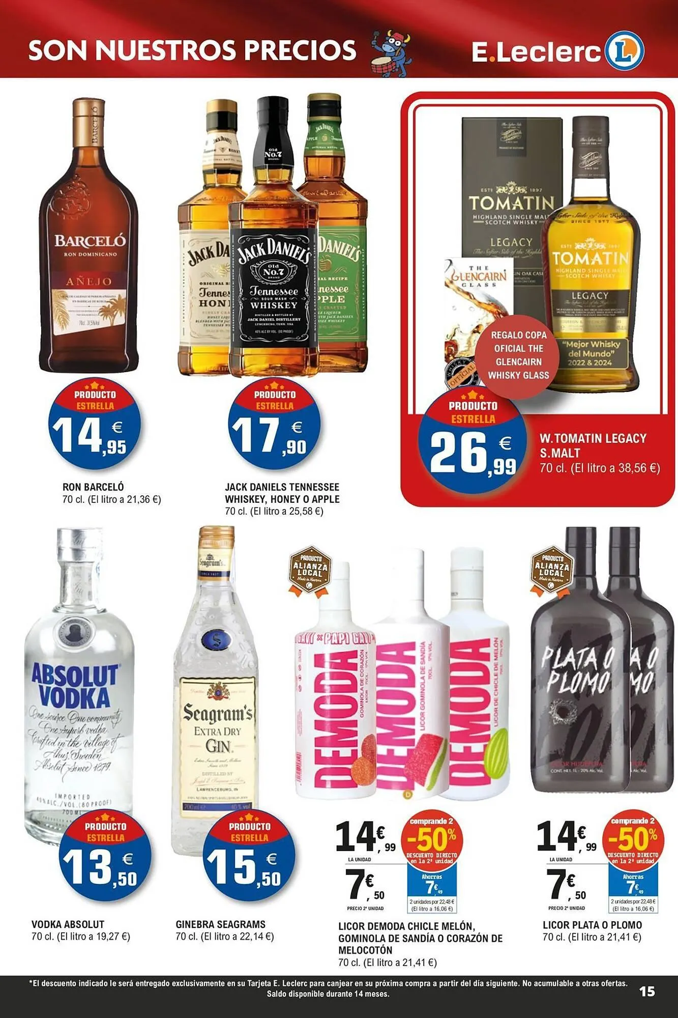 Catálogo de Folleto E.Leclerc 18 de junio al 12 de julio 2025 - Página 15