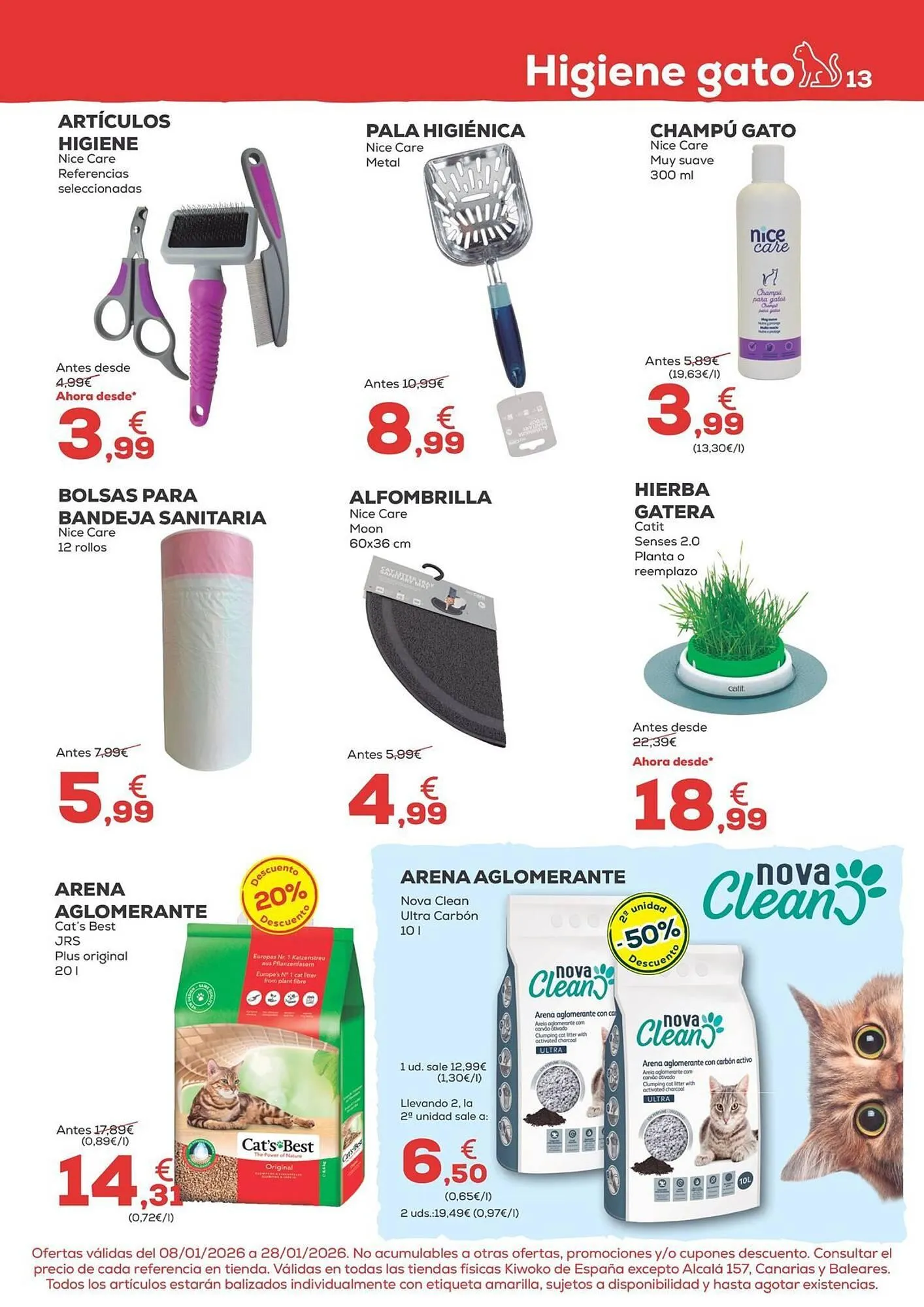 Catálogo de Folleto Kiwoko 8 de enero al 28 de enero 2026 - Página 13