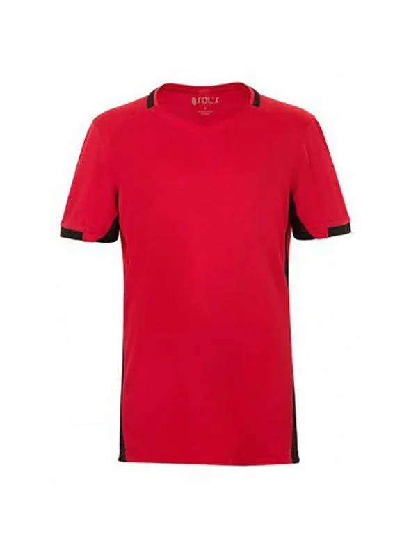 Camiseta de manga corta para fútbol modelo clásico para niños