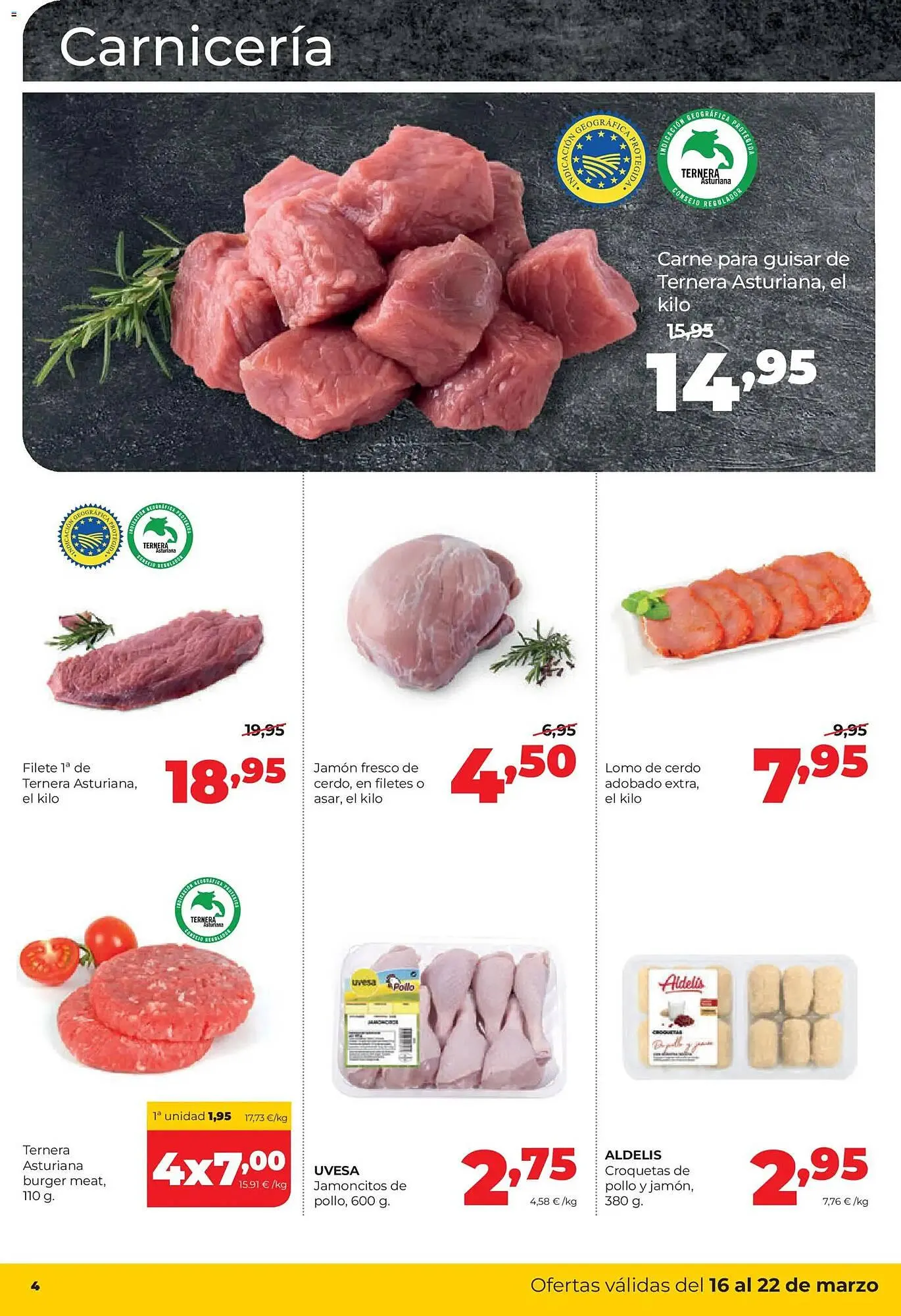 Catálogo de Folleto Alimerka 16 de marzo al 22 de marzo 2026 - Página 4