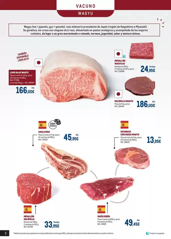 Catálogo de Especial Carnes Canarias 7 de abril al 4 de mayo 2025 - Página 8