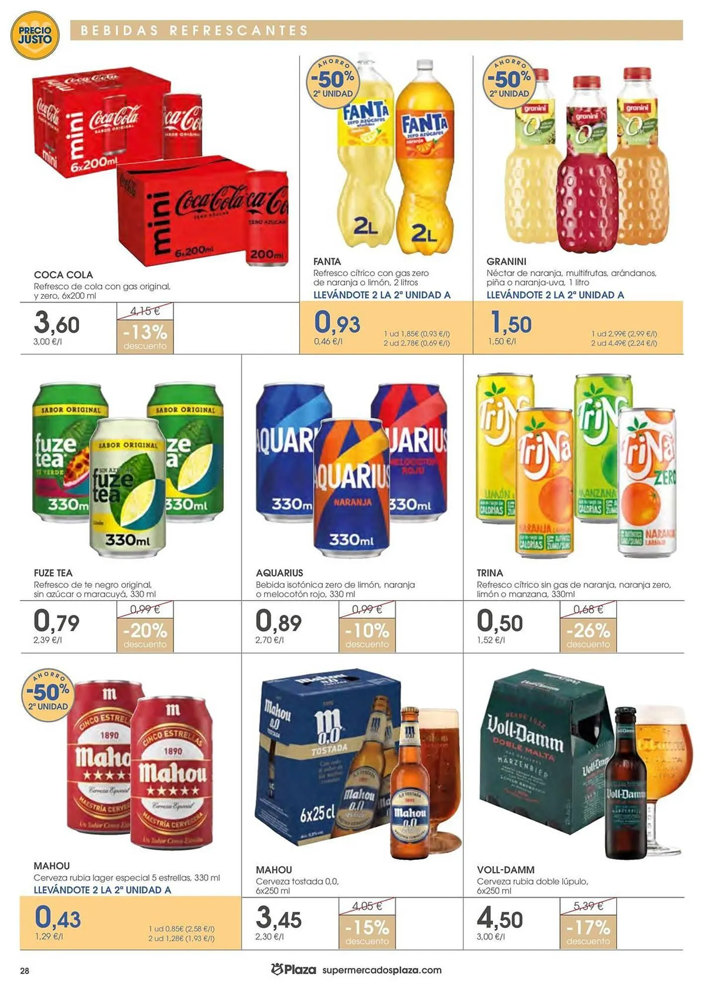 Catálogo de Folleto Supermercados Plaza 6 de febrero al 18 de febrero 2026 - Página 28