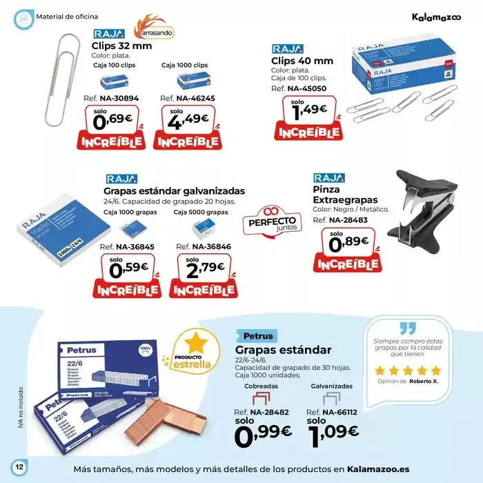 Catálogo de Staples Kalamazoo 50 Productos TOP 25 de febrero al 31 de marzo 2025 - Página 12