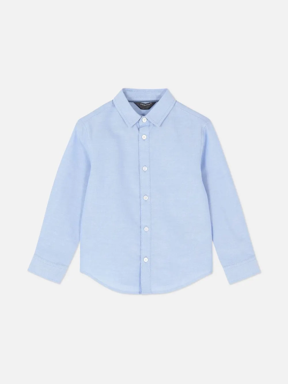 Camisa Oxford de manga larga para niño pequeño