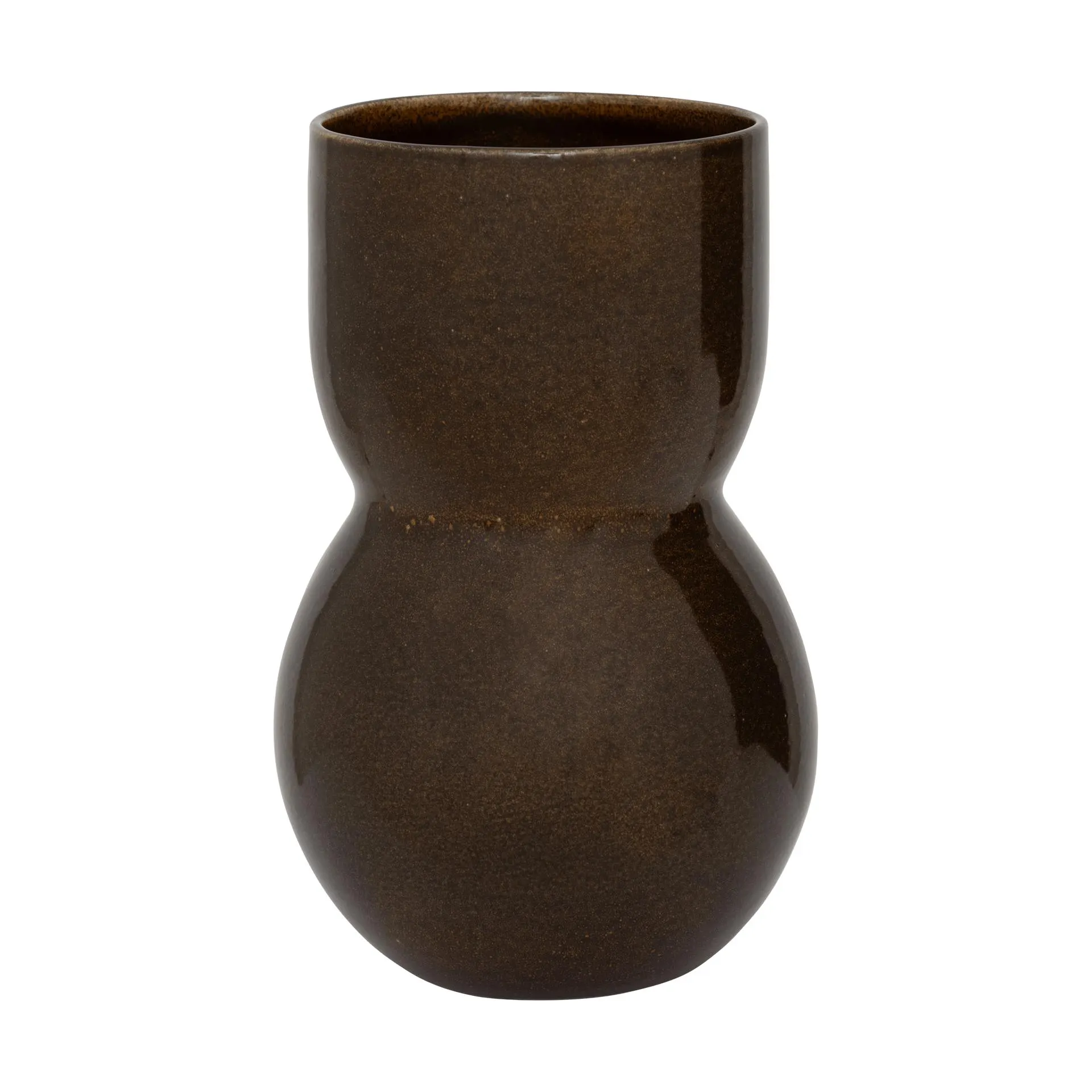 Noan vase 28 cm Dark Downtown Brown