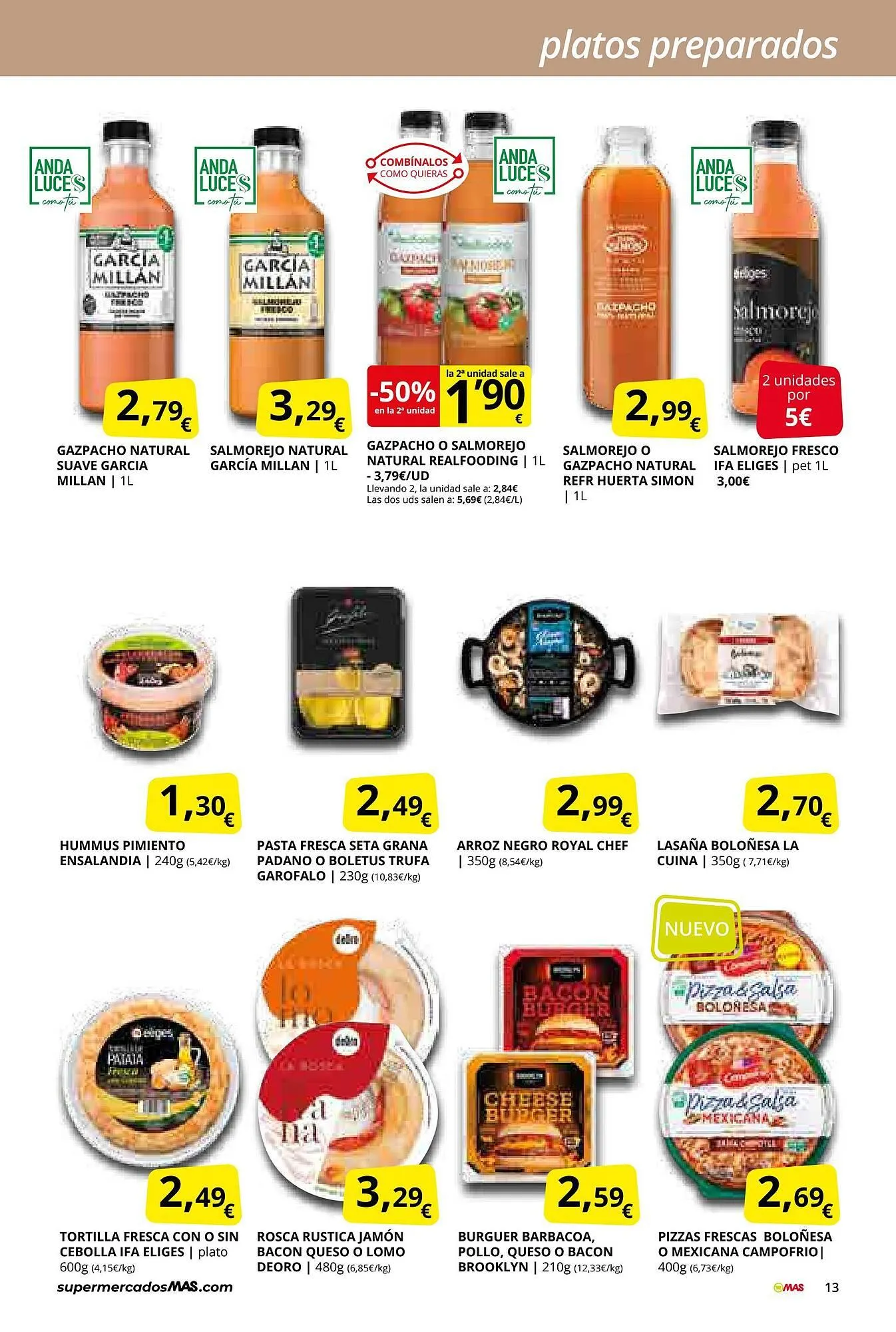 Catálogo de Folleto Supermercados MAS 27 de junio al 31 de julio 2025 - Página 13