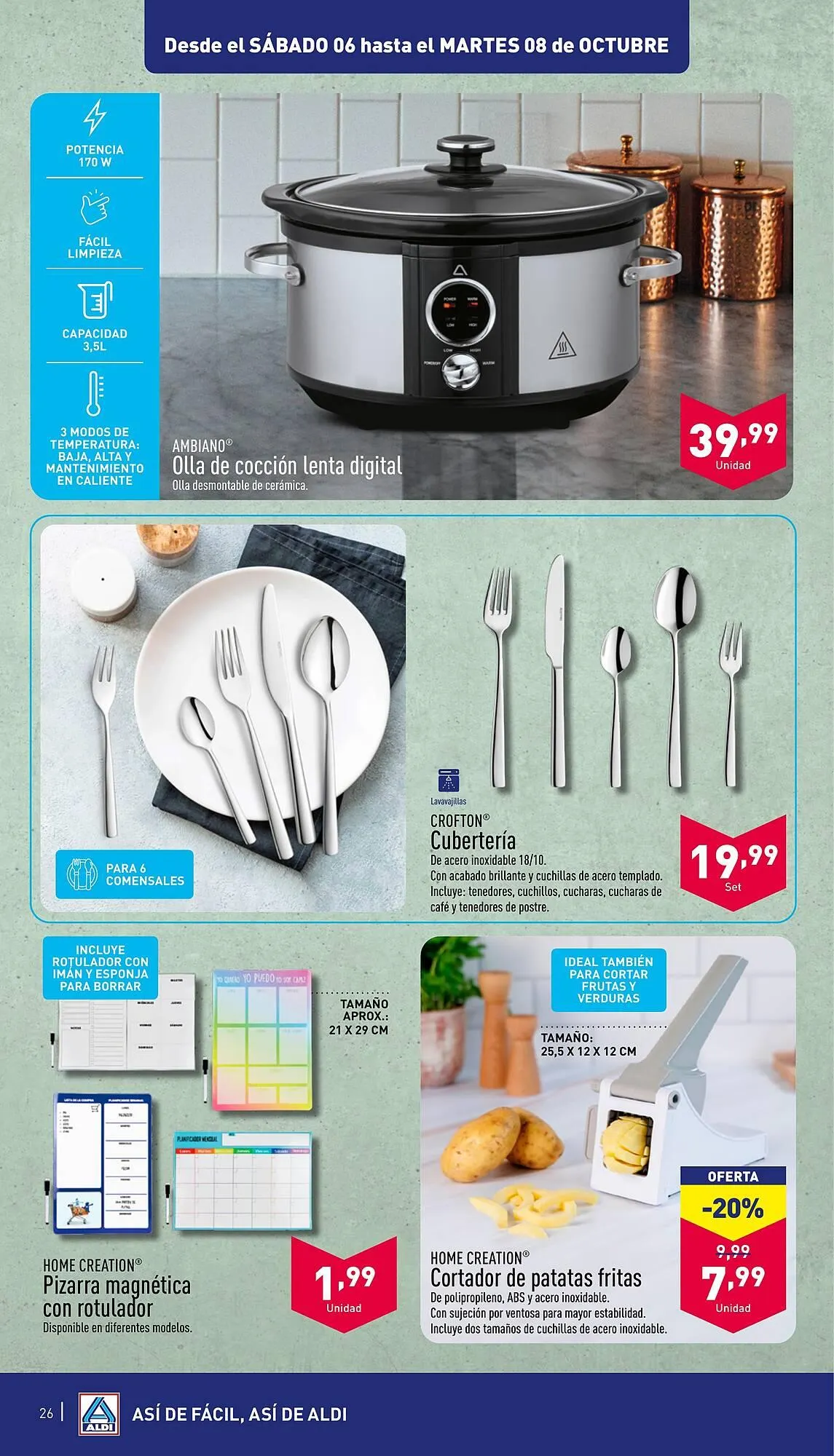 Catálogo de Folleto ALDI 2 de octubre al 8 de octubre 2024 - Página 26