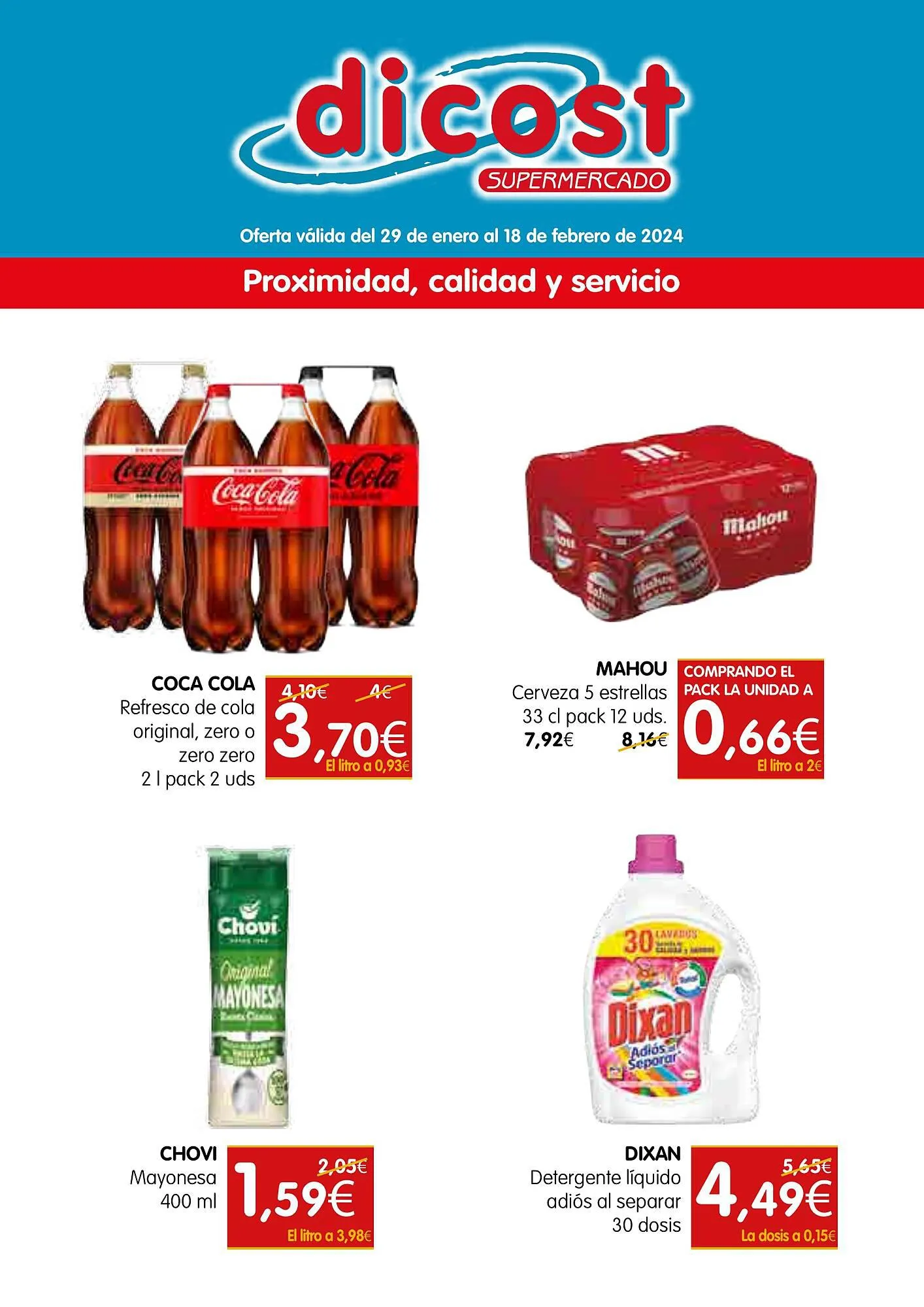 Catálogo de Folleto Dicost 29 de enero al 18 de febrero 2024 - Página