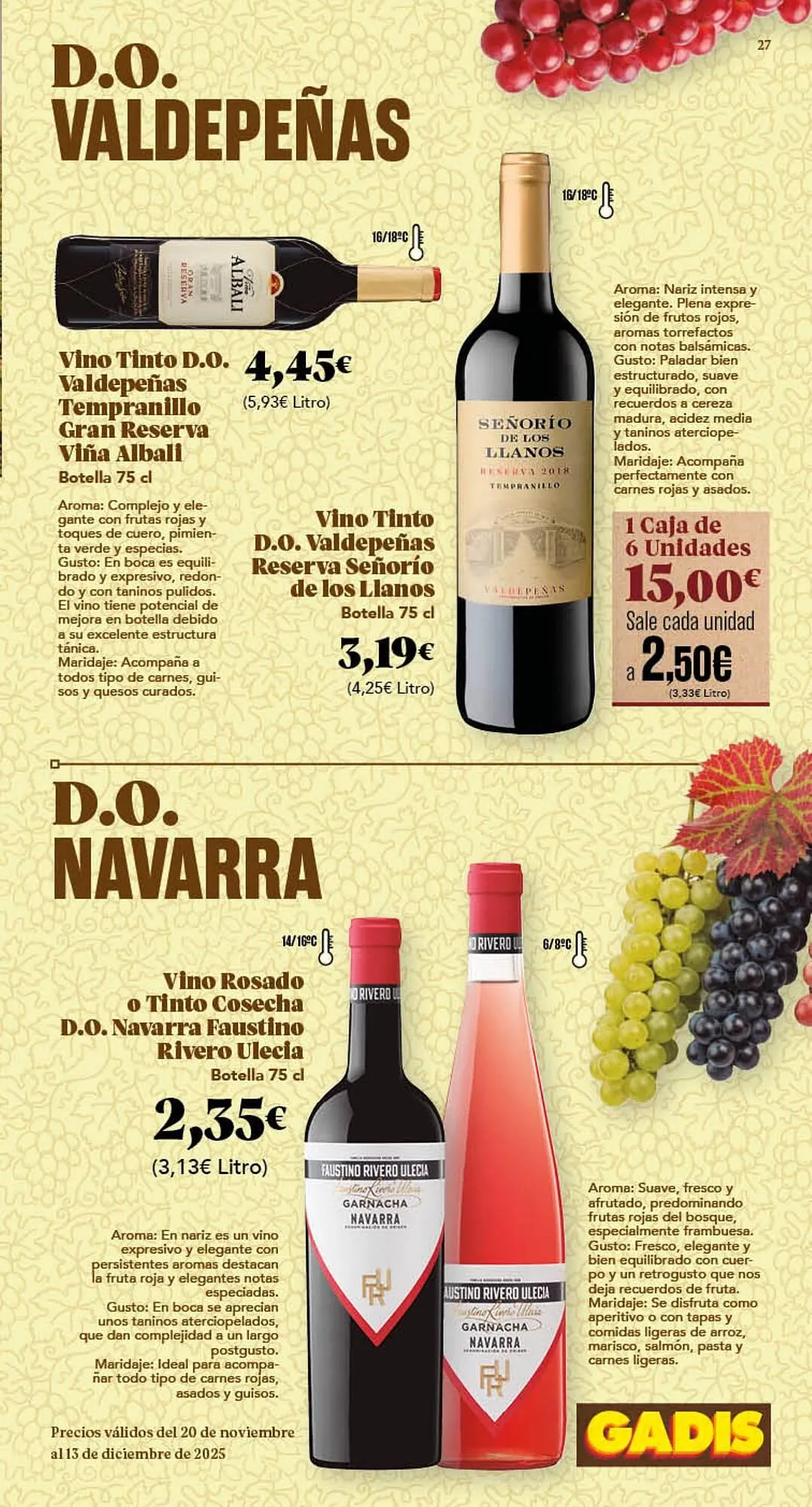 Catálogo de Folleto Gadis 20 de noviembre al 13 de diciembre 2025 - Página 27
