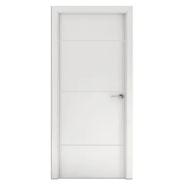 Puerta de Interior Capri blanco izquierda 203x72,5 cm