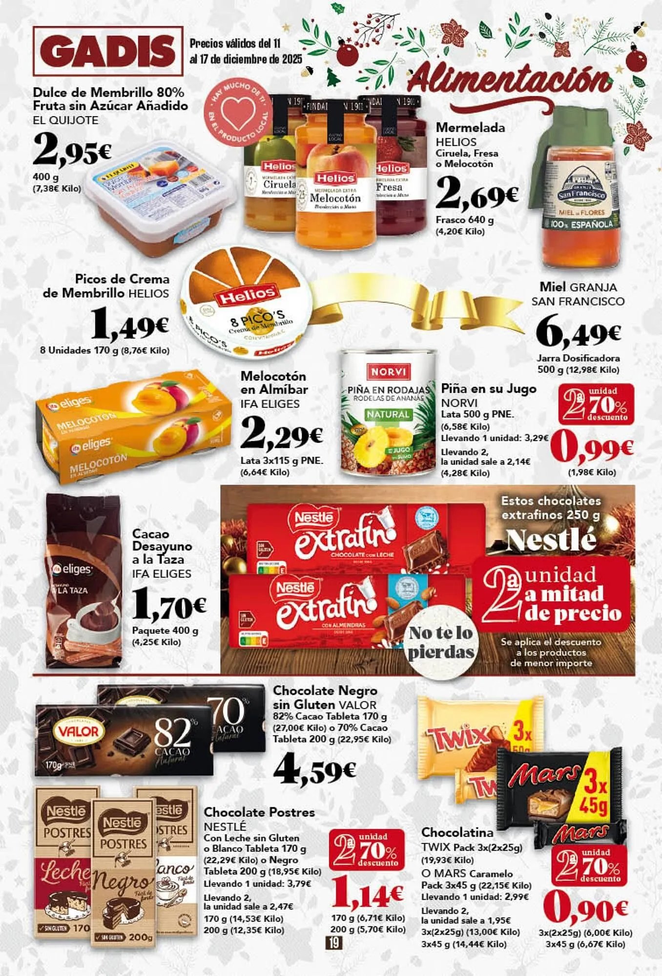 Catálogo de Folleto Gadis 11 de diciembre al 17 de diciembre 2025 - Página 19