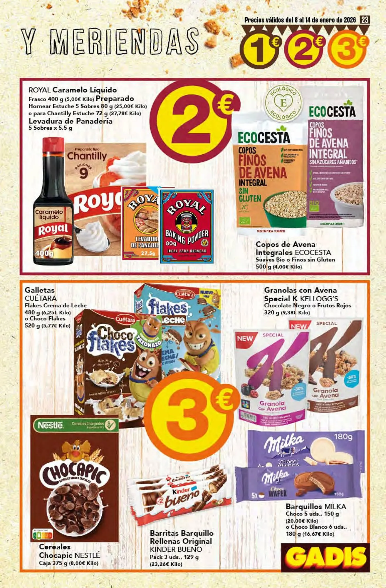 Catálogo de Folleto Gadis 8 de enero al 14 de enero 2026 - Página 23
